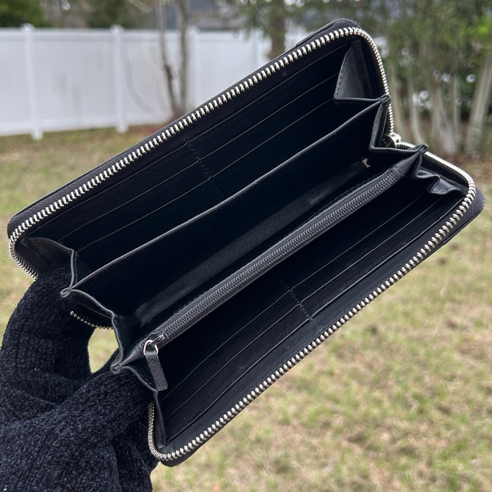 Gucci leather zip-around long wallet - Picture 5 of 13